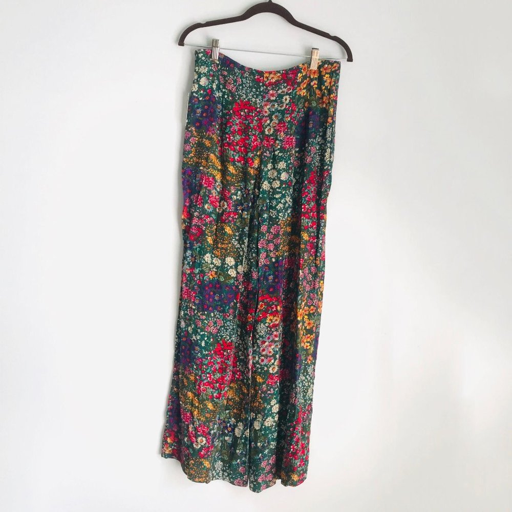 Anthropologie Cabo Pleated Wide Leg Pants Size 4 - Picture 5 of 7